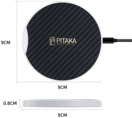 Беспроводная зарядка Pitaka Qi Pad Eclipse