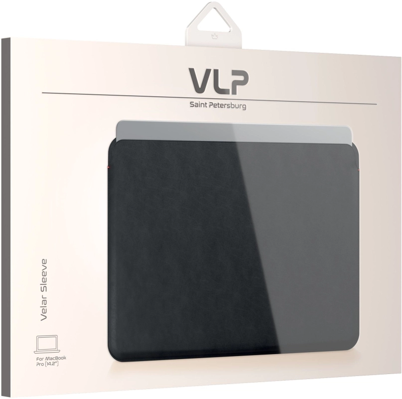 Чехол VLP Velar Sleeve для MacBook Air 13", экокожа, Черный