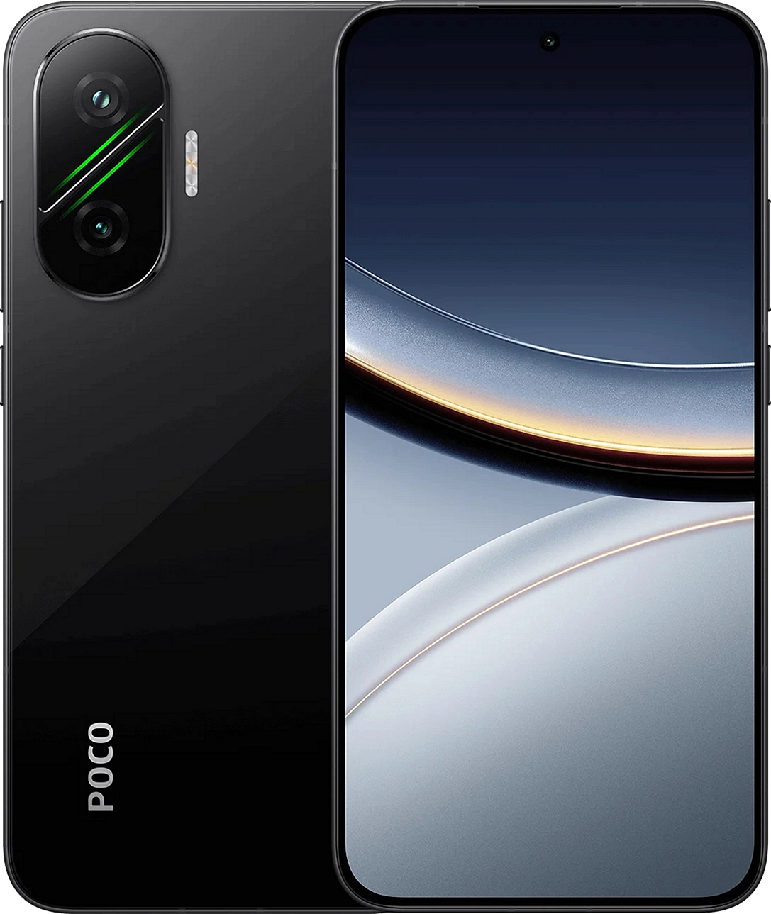 Смартфон Xiaomi Poco F7 | 12/256 ГБ (Черный | Black)