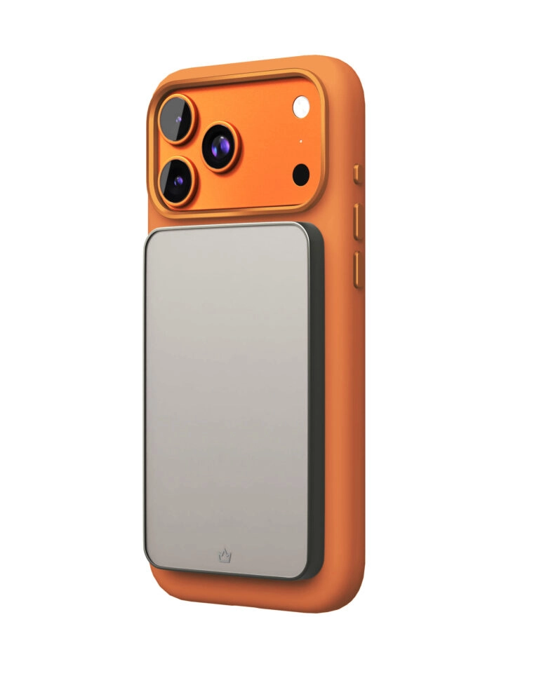 Чехол защитный VLP Aster Pro Case MagSafe для iPhone 17 Pro Max, Оранжевый