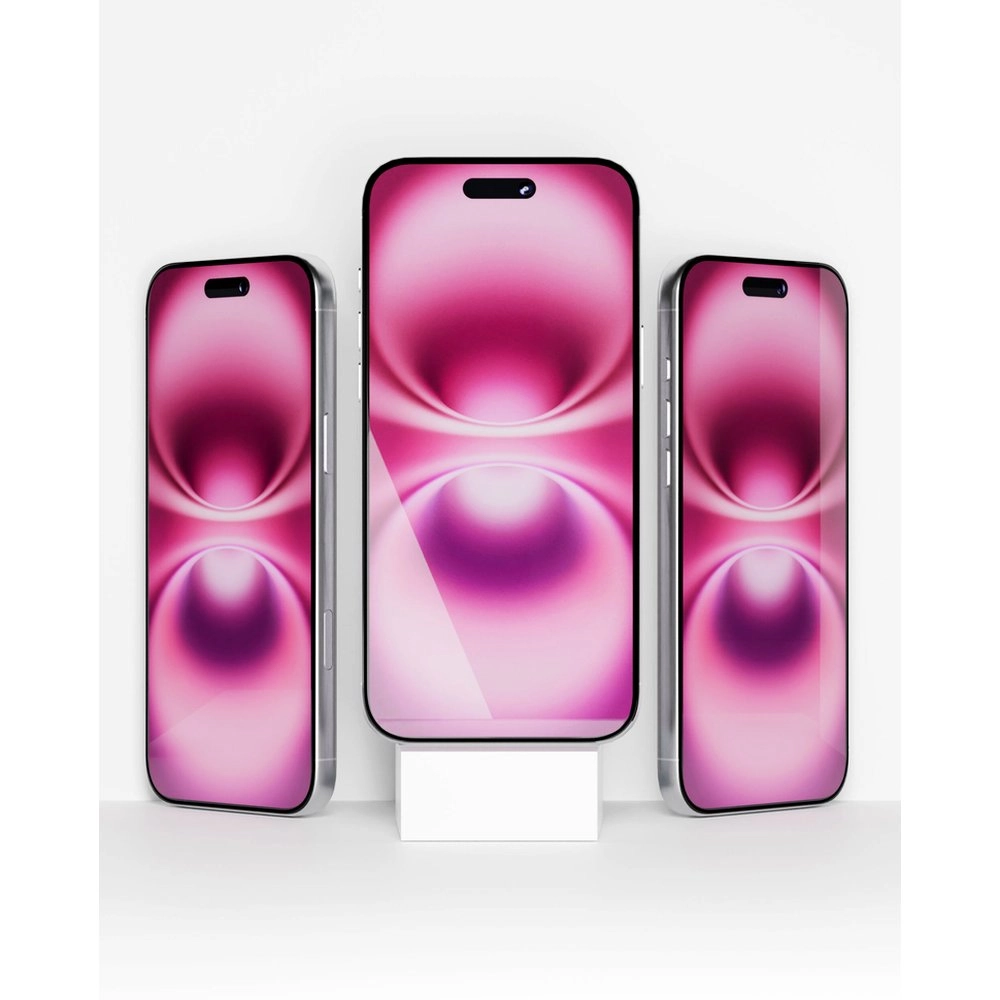 Защитное стекло VLP 2.5D Privacy Easy Box для iPhone 18 Pro Max, с чёрной рамкой