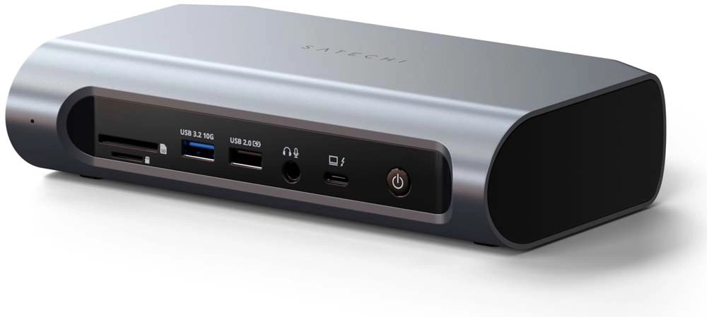 Док-станция Satechi Thunderbolt 4 Multimedia Pro Dock, серый космос ST-DT4PMM-EU