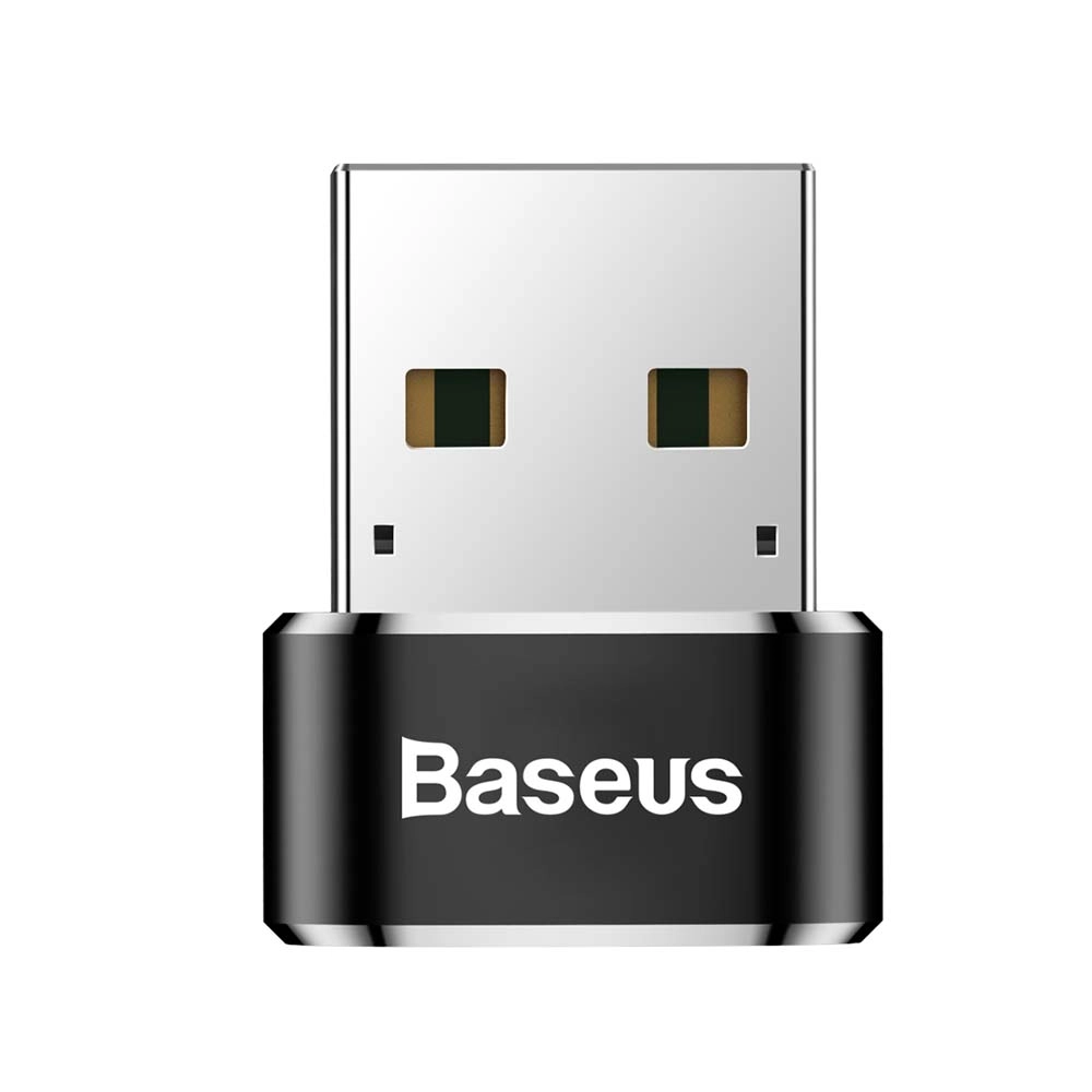 Адаптер Baseus USB Male To Type-C Female Adapter Converter 5A Черный