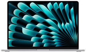 Ноутбук Apple MacBook Air 15" M3 (2024) 8C CPU/10C GPU, 16 ГБ RAM, 1 ТБ SSD, (Silver | Серебристый) (Z1BR000L5)