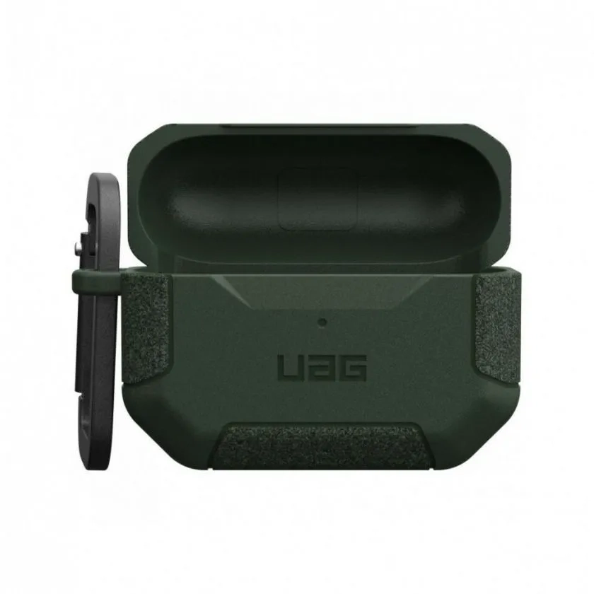 Чехол + карабин UAG Scout Case для Apple AirPods Pro 2 Оливковый