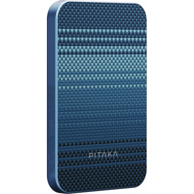 Беспроводная Зарядка PITAKA Power Bank Qi, Синий