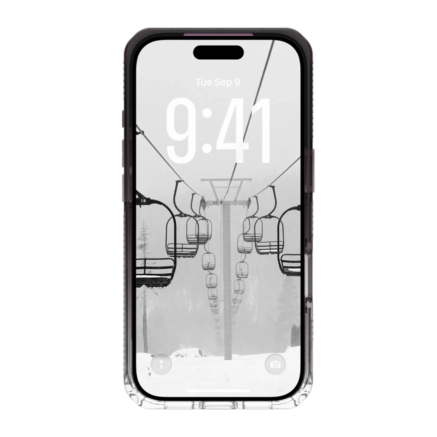 Чехол UAG MagSafe Plyo для  iPhone 17 Pro Black/Clear Ombre