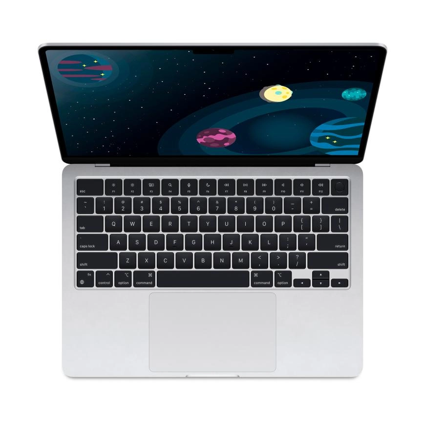 Ноутбук Apple MacBook Air 13" M2 (2022) 8C CPU/8C GPU, 16 ГБ RAM, 256 ГБ SSD, Silver