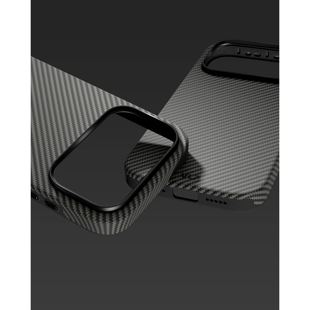 Чехол VLP Kevlar Hybrid Case для iPhone 18 Pro, черный