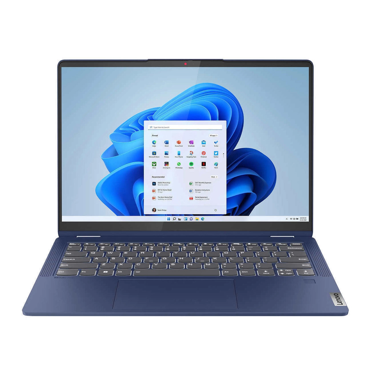 Ноутбук Lenovo IdeaPad 5 2-in-1 14 83DR000KUS (AMD Ryzen 5 8645HS 16 ГБ/512 ГБ SSD) синий