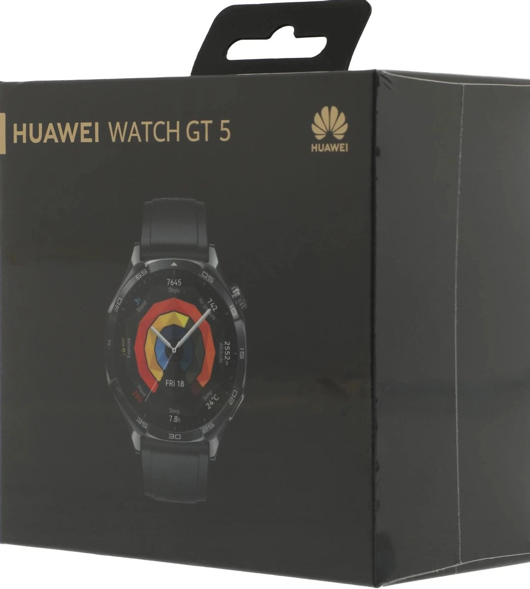 Смарт-часы Huawei Watch GT 5 - 46 mm, Black Fluoroelastomer