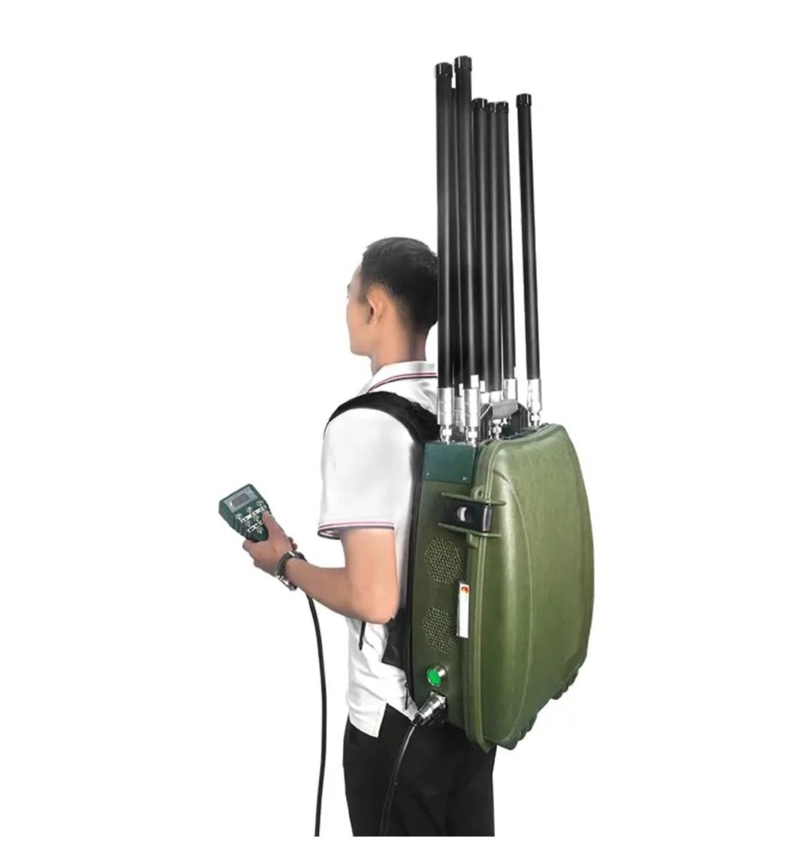 Подавитель дронов GW-БПЛА-BP15D 6 каналов 300W