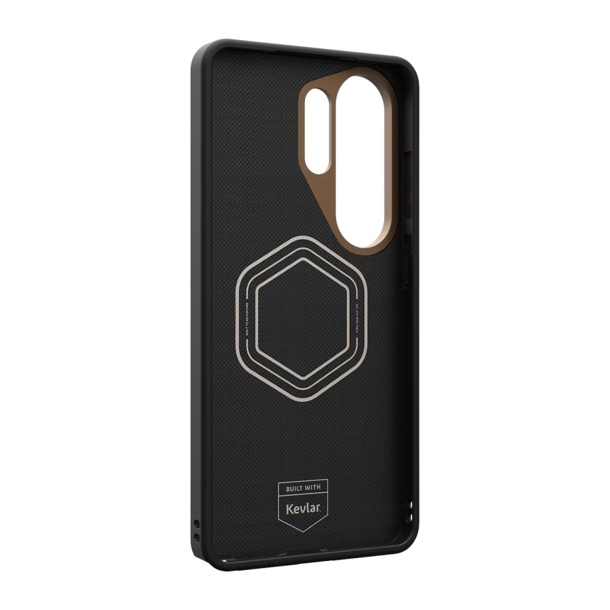 Кевларовый чехол MagSafe UAG Fibr Armr для Samsung Galaxy S26 Ultra Black/Bronze