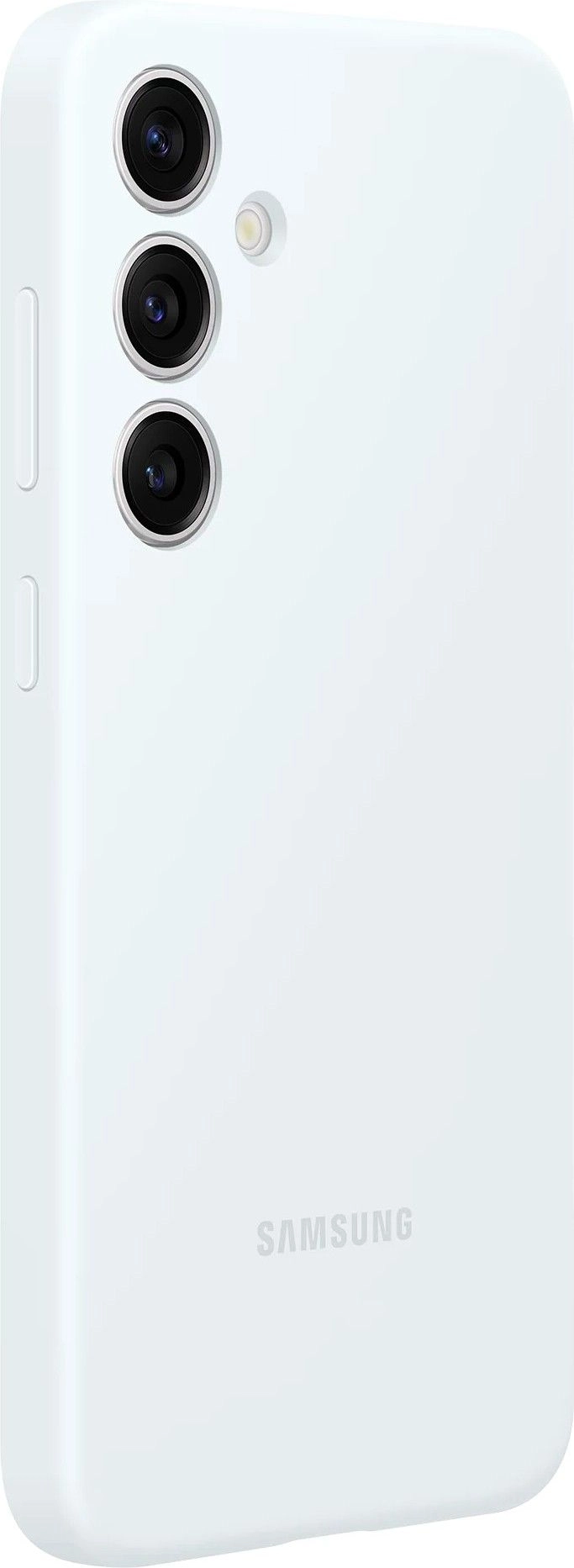 Чехол Samsung Silicone Case S24+, цвет Белый