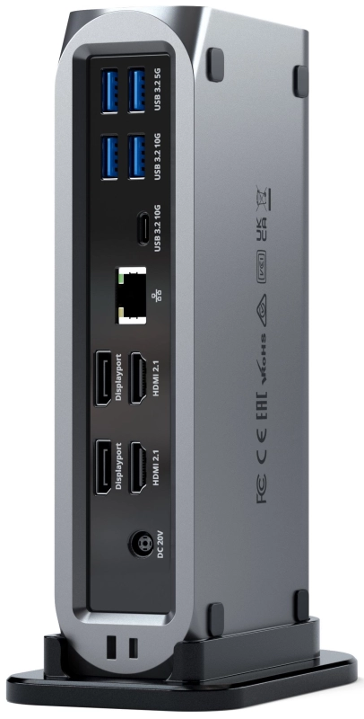 Док-станция Satechi Thunderbolt 4 Multimedia Pro Dock, серый космос ST-DT4PMM-EU