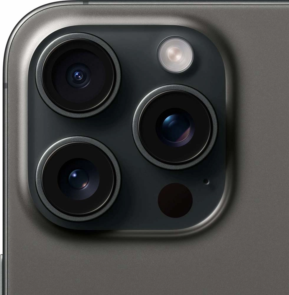 Смартфон Apple iPhone 15 Pro Max 256 ГБ (Black Titanium | Чёрный титан)