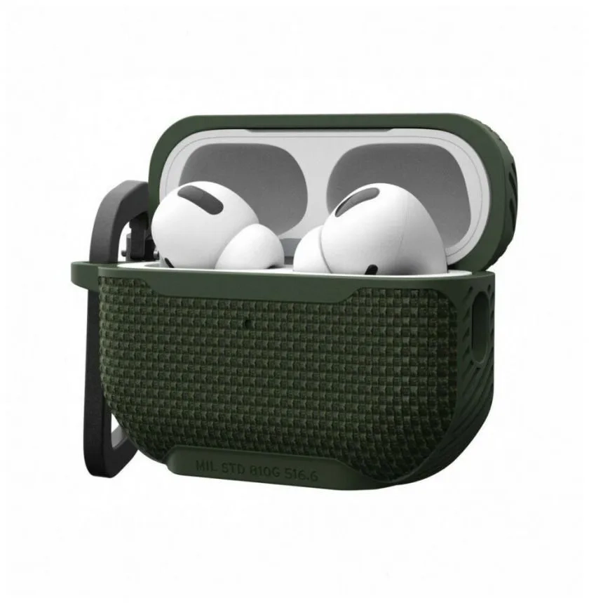Чехол с карабином UAG Metropolis для AirPods Pro 2 Оливковый