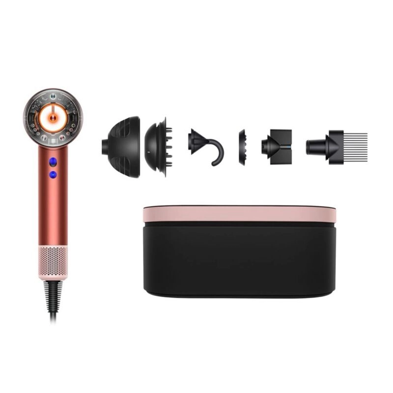 Фен Dyson Supersonic Nural HD16 (Strawberry Bronze), с кейсом