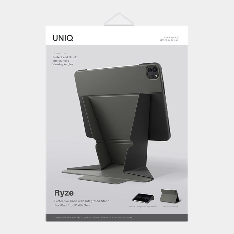 Чехол Uniq Ryze для iPad Pro 11" (2021) / Air 10.9" (2022) Зеленый
