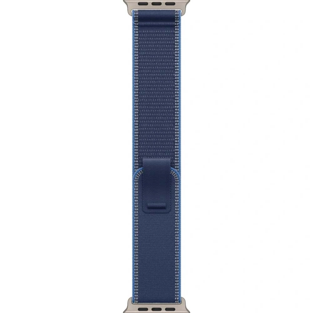 Смарт-часы Apple Watch Ultra 3 - 49 mm Natural Titanium case | ремешок Trail Loop | Blue/Bright Blue, S/M