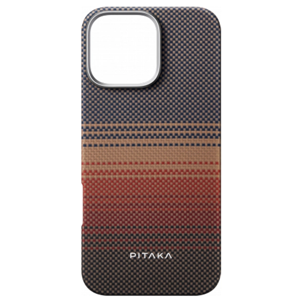 Чехол Pitaka Tactile Woven case для iPhone 16 - Sunset