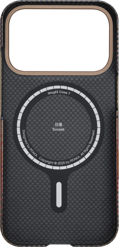 Чехол Pitaka Ultra-Slim Case для iPhone 17 Pro Max, Sunset