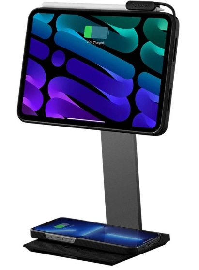 Магнитная подставка Pitaka MagEZ Stand для планшетов, с беспроводной зарядкой