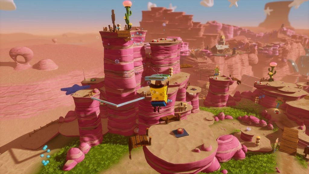Игра SpongeBob SquarePants: Cosmic Shake, русские субтитры (PS4)