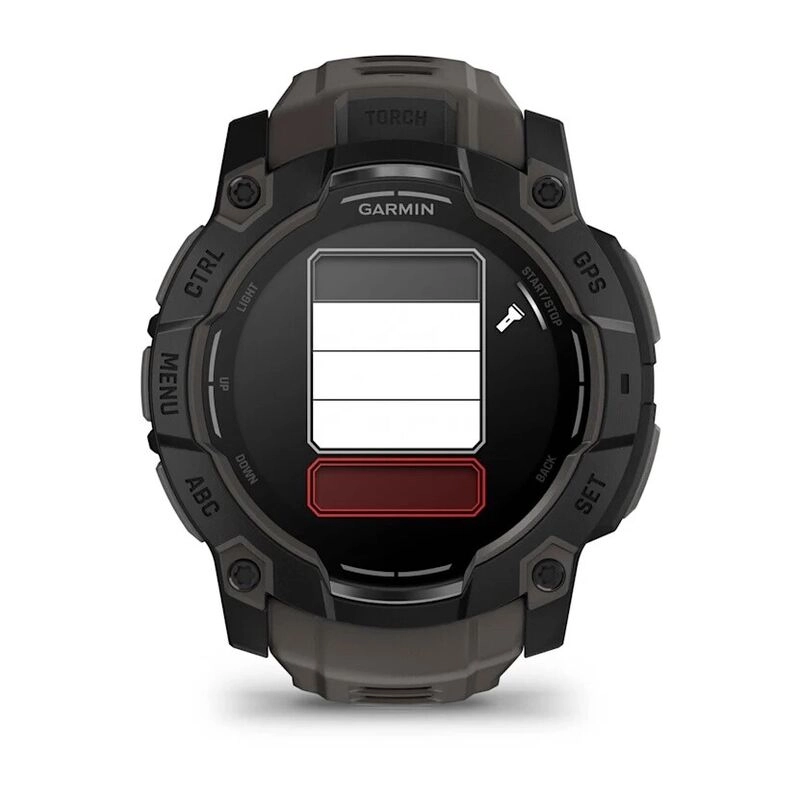 Смарт-часы Garmin Instinct 3 - 50 mm, Amoled, Черный, угольно-черный ремешок