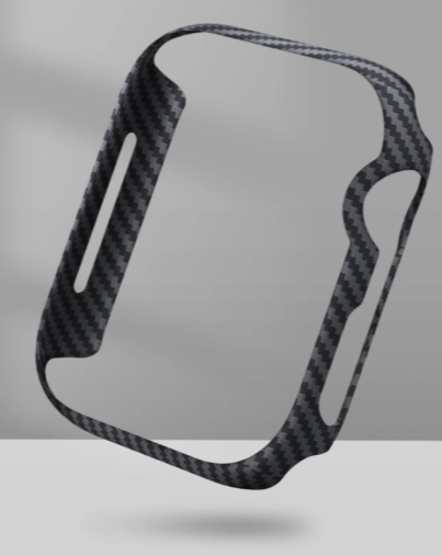 Чехол кевларовый Pitaka для Apple Watch серии 7/8 (45мм), черный