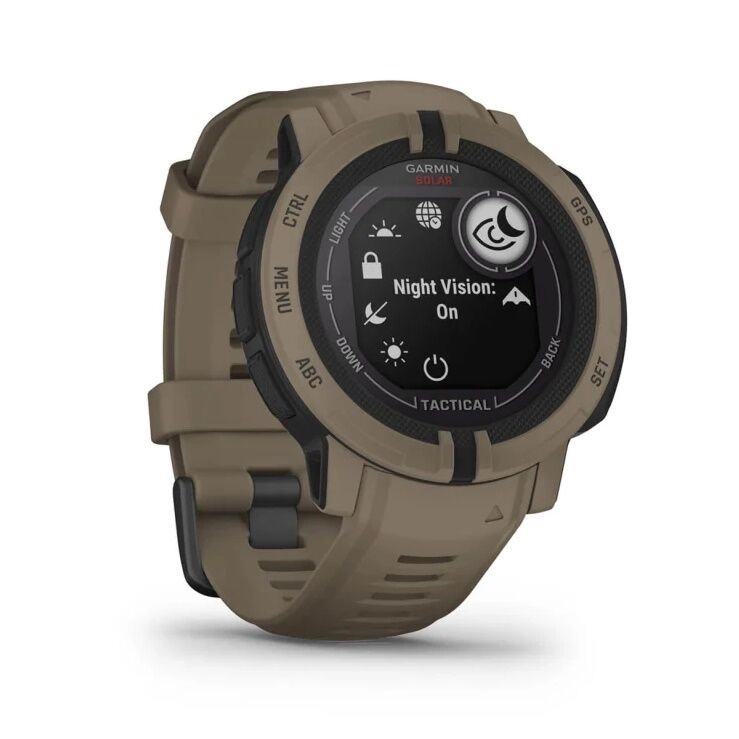 Смарт-часы Garmin Instinct 2X Solar Tactical Edition - 50 mm, Коричневый