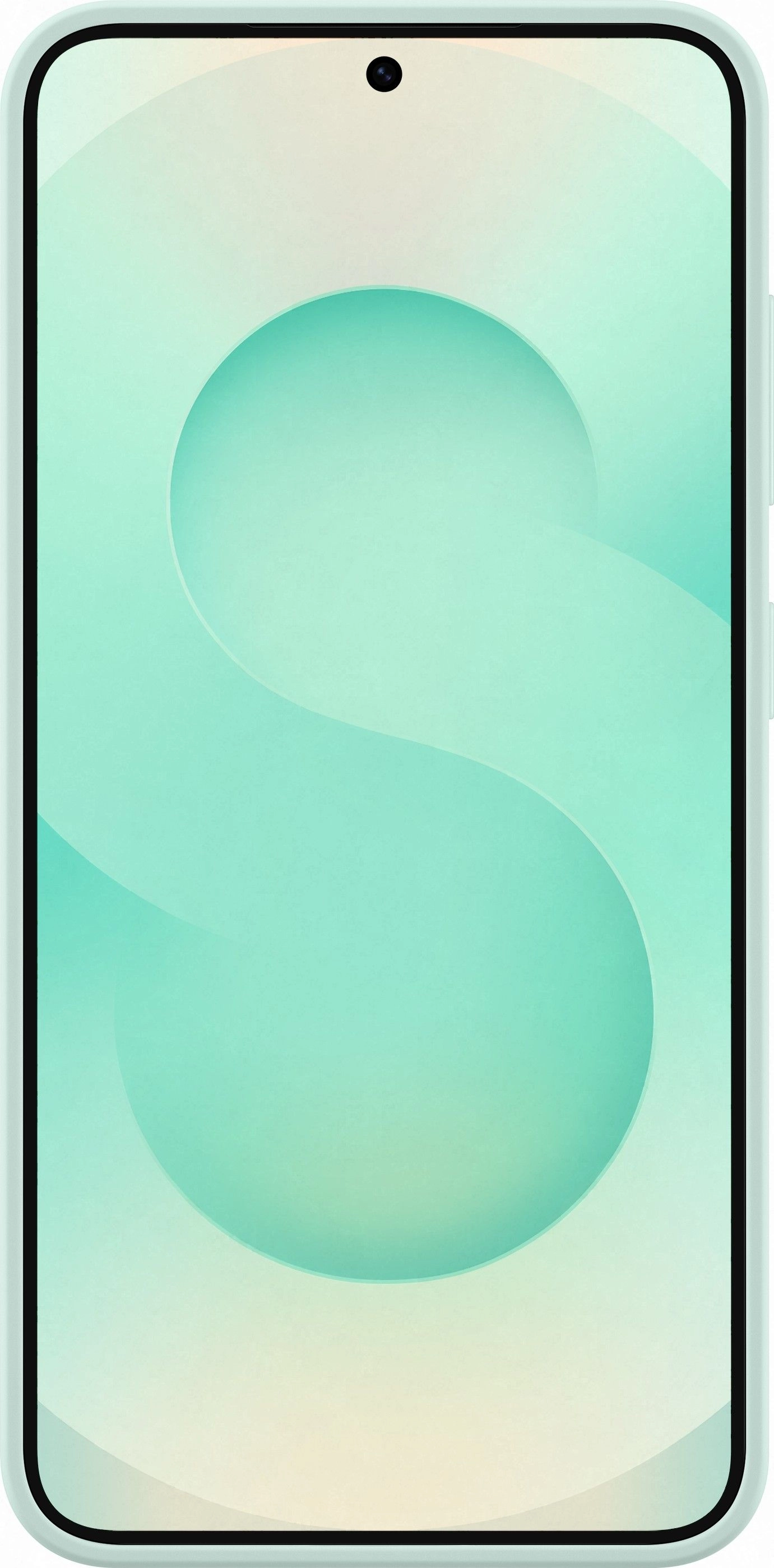 Чехол Samsung S25 Silicone Case Мятный