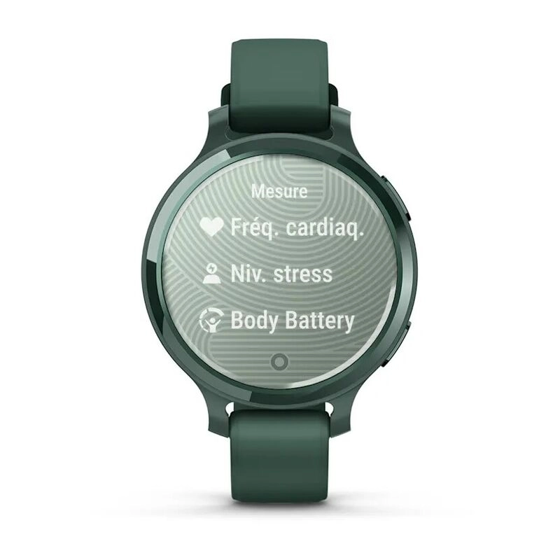 Смарт-часы Garmin Lily 2 Active - 38 mm, Яшмовый зеленый безель, зеленый силиконовый ремешок