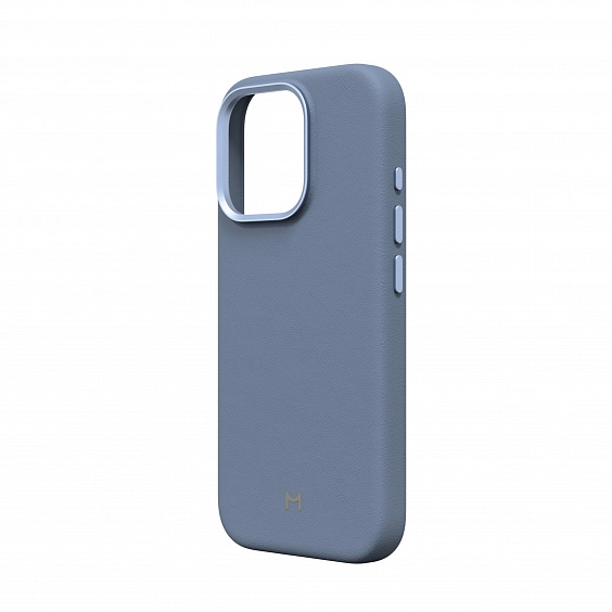Чехол для iPhone 16 Pro Eco Leather Case Cobalt