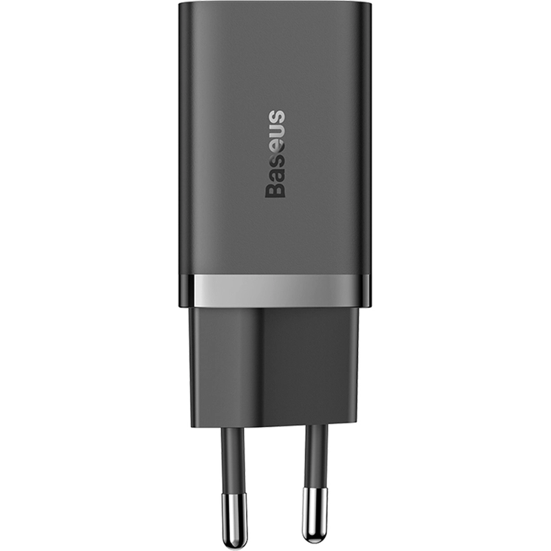 Сетевое зарядное устройство OS-Baseus GaN5 Pro Fast Charger C+C 40W EU (CCGP180101) Черное