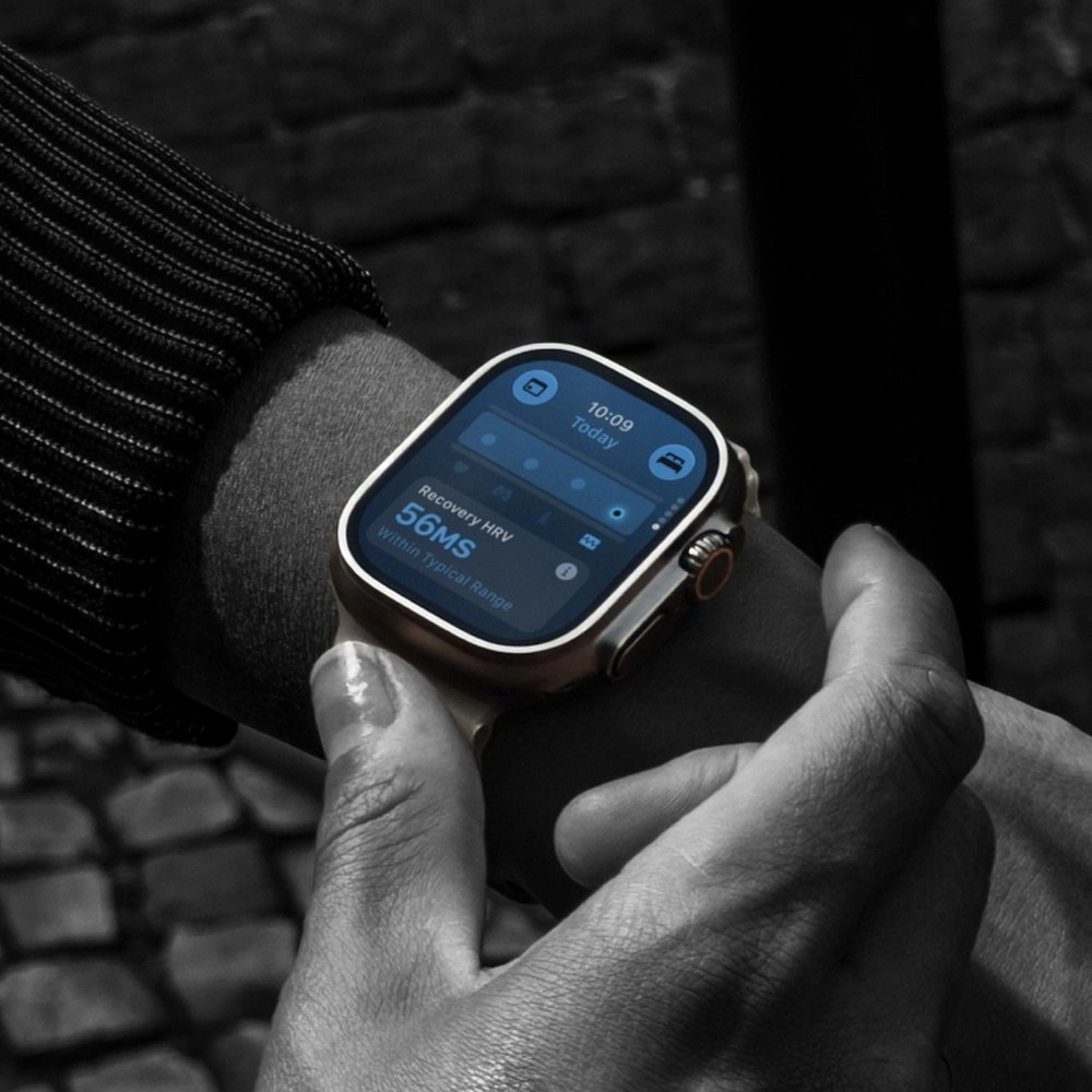 Смарт-часы Apple Watch Ultra 4, 49 мм, GPS + Cellular, Titanium Natural, Titanium Milanese Loop Natural, L