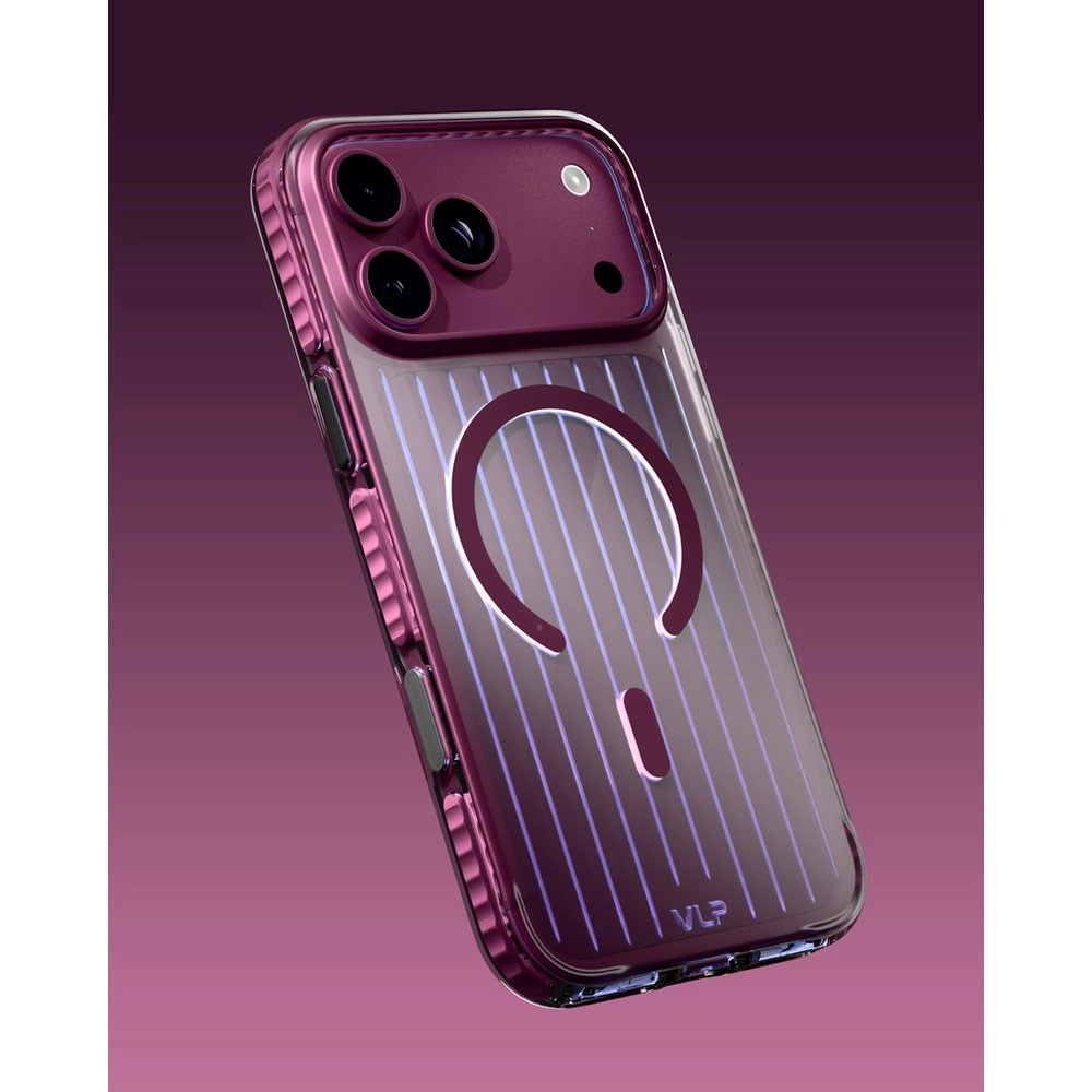 Чехол VLP Pulse Case для iPhone 18 Pro Max, бордовый
