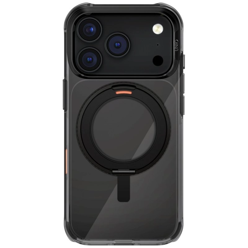 Чехол Uniq Swivix для iPhone 17 Pro (Magsafe), Carbon Black