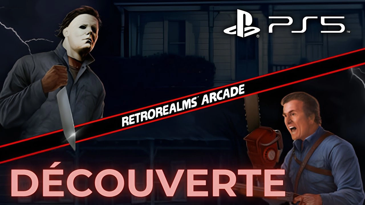 Игра Halloween & Ash vs Evil Dead: RetroRealms Double Feature, английский язык (PS5)