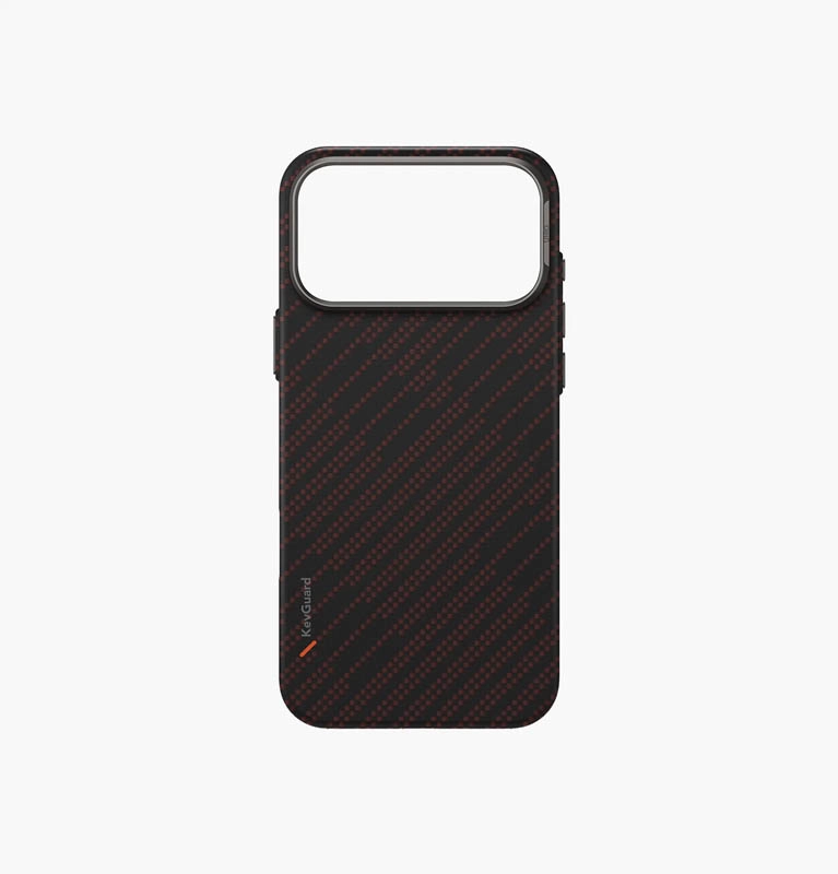 Uniq для iPhone 17 Pro Max KEVA EDGE Full Kevlar (MagSafe), Оранжевый