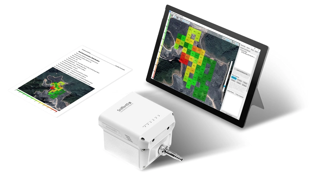 Газоанализатор Sniffer4D для БПЛА
