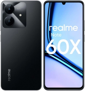 Смартфон Realme Note 60x 3/64 ГБ (Черный | Black) (Global Version)