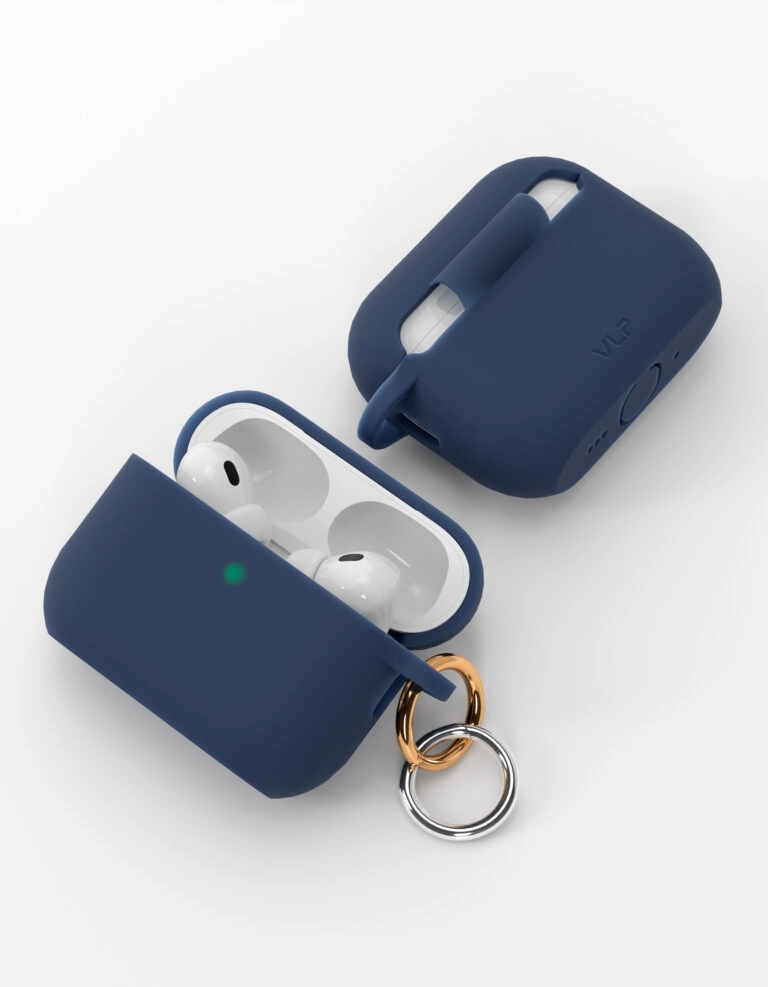 Чехол VLP Charm Case для AirPods Pro 3, Темно-синий
