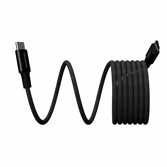 Магнитный кабель Magssory 60W 1.2 м, Black