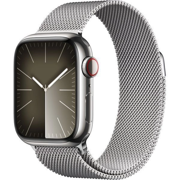 Смарт-часы Apple Watch S9 - 41 mm Steel case | ремешок Milanese Loop | GPS, Silver