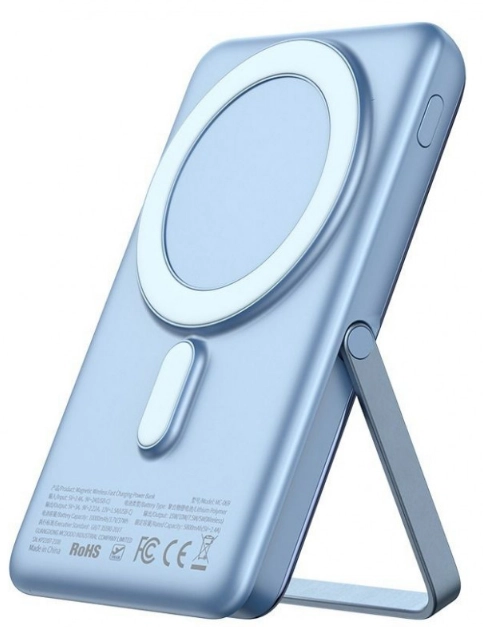 Внешний Аккумулятор MCDODO 10000 mAh GoPower Magnetic Magsafe 15W MC-0692 Blue