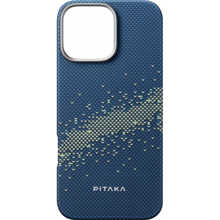 Чехол Pitaka StarPeak Tactile Woven case для iPhone 16 Pro, принт Milky Way Galaxy