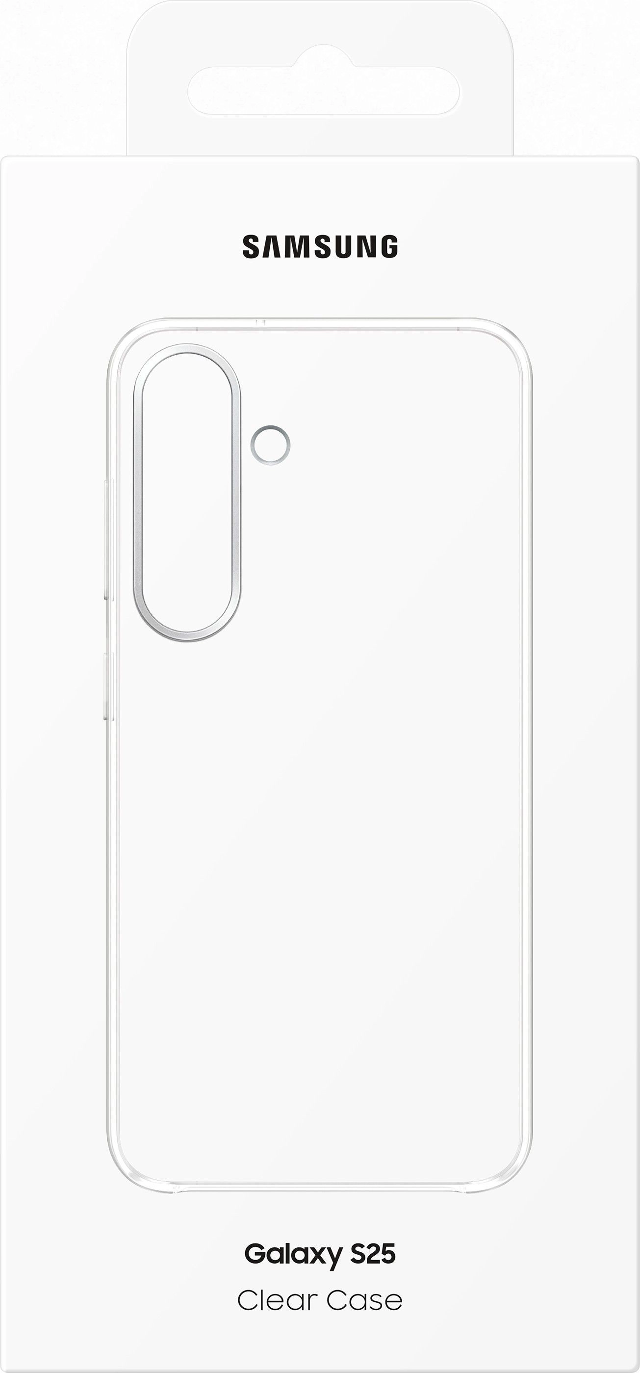 Чехол Samsung S25 Silicone Case Прозрачный