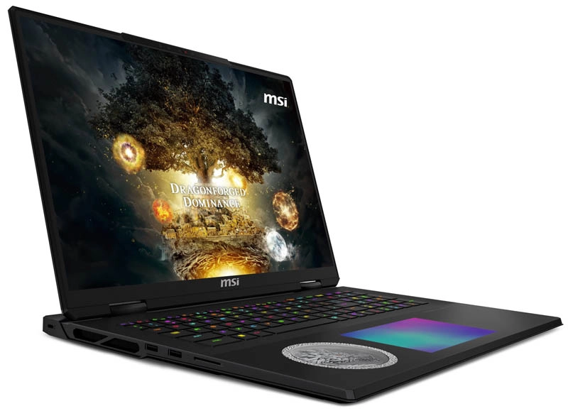 Игровой ноутбук MSI Titan 18 Dragon Edition A2XWJG-440US (Intel Core Ultra 9 285HX/96Gb/6Tb SSD/18.0/Geforce RTX 5090 24Gb) Черный