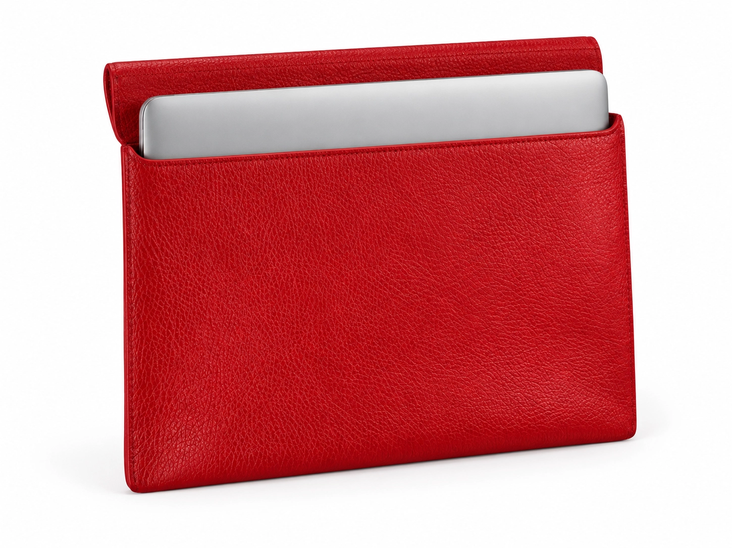 Чехол Alexander для Apple MacBook Pro 13 кожаный, Красный
